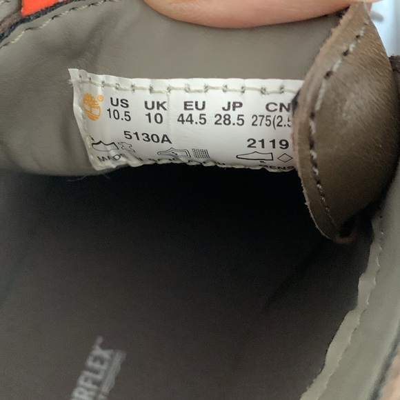 Mens Timberland Ekbradst PTC brown Leather Lace Up Boots - Picture 8 of 9